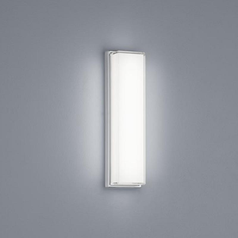 Helestra COSI LED Glas Wandleuchte & Spiegelleuchte in mattnickel 31cm