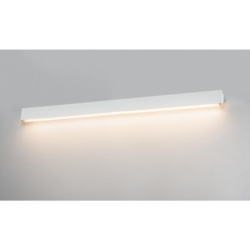 Spiegelleuchte und Wandlampe L-LINE in weiß 120cm inkl. warmweiße LED Spritzwasserschutz Bad & Flur SLV 1001303