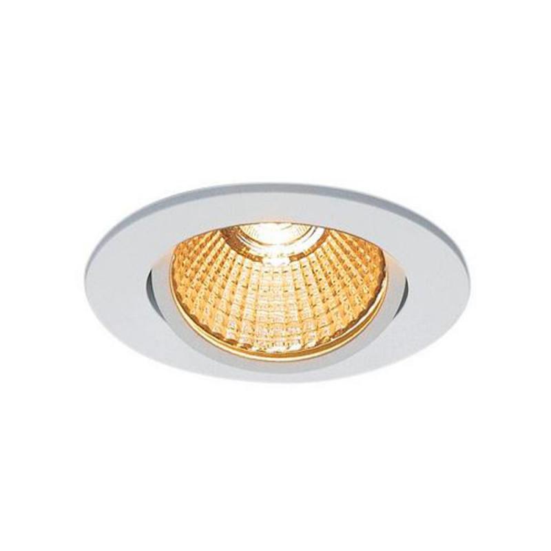 SLV 1003066 NEW TRIA 68 I CS Indoor LED Deckeneinbauleuchte weiß 2700K rund