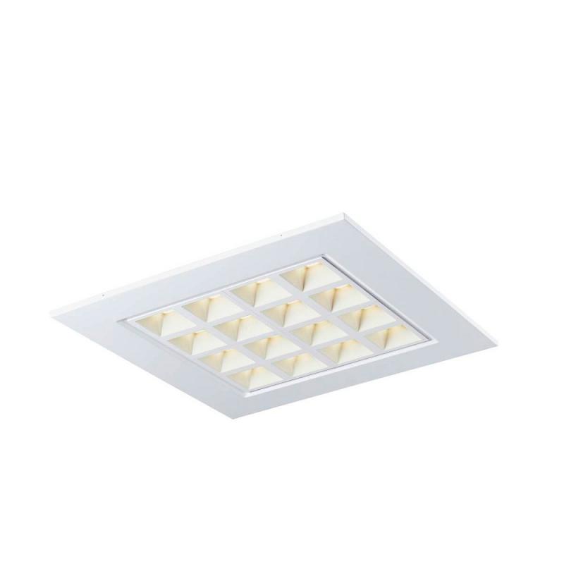 SLV 1003077 PAVONO 600x600 LED Deckeneinbauleuchte weiß 4000K UGR<=16