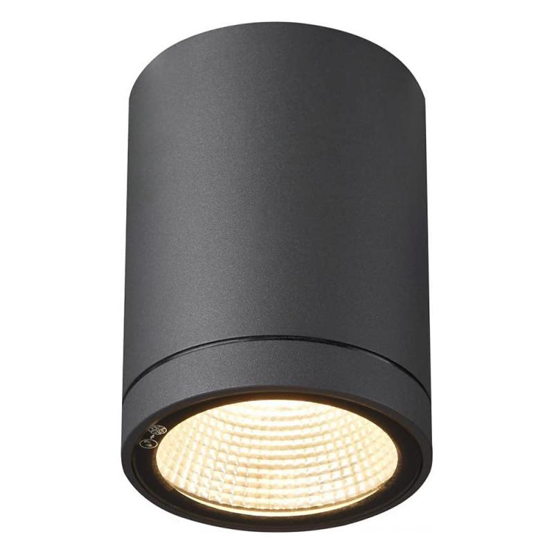 SLV 1003426 ENOLA ROUND S Outdoor LED Deckenleuchte anthrazit umschaltbare Farbtemperatur