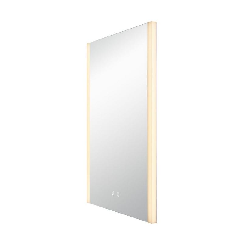 SLV 1004729 TRUKKO square Beleuchteter Badezimmer Spiegel mit umschaltbarer Farbtemperatur & Antibeschlag Heizung