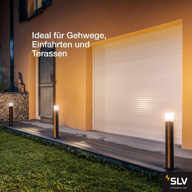 SLV 1006181 GRAFIT 60 Pole round Wegeleuchte anthrazit