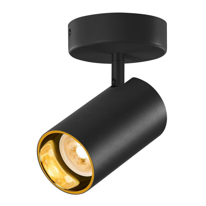 SLV 1006423 ASTO TUBE Spot zylindrisch max. 1x10W schwarz