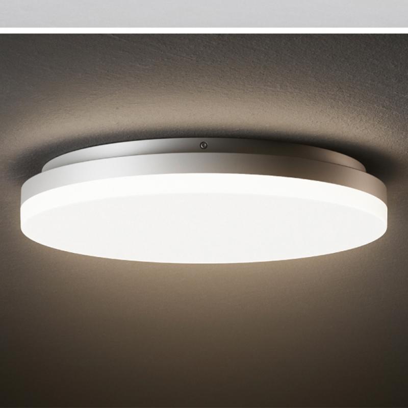 Dimmbare blendfreie LED-Deckenleuchte Flurlampe ø27cm 29W warmweißes Licht IP20 Sigor