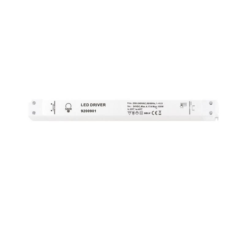 Netzteil POWERLINE Triac slim 100W 24V für LED-Streifen IP20 Sigor