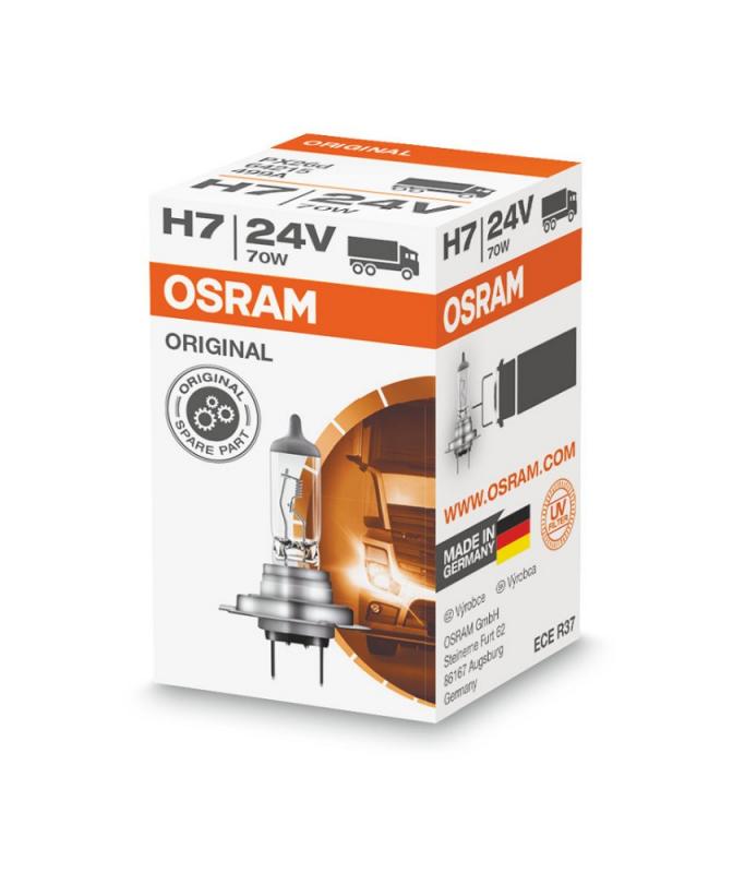 OSRAM PX26d ORIGINAL LINE H7 LKW-Lampe Abblendlicht/Fernlicht