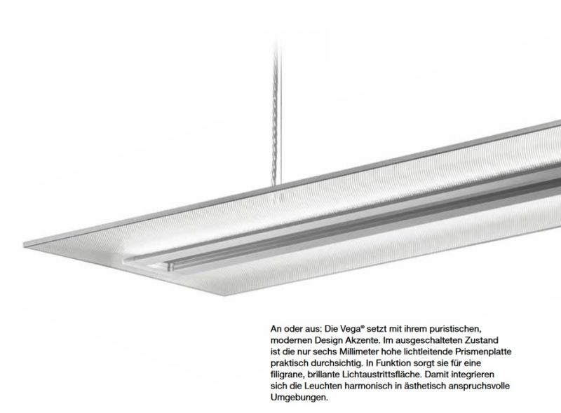 Siteco VEGA DALI LED Pendelleuchte 4000K 8130lm 62W Weissaluminium