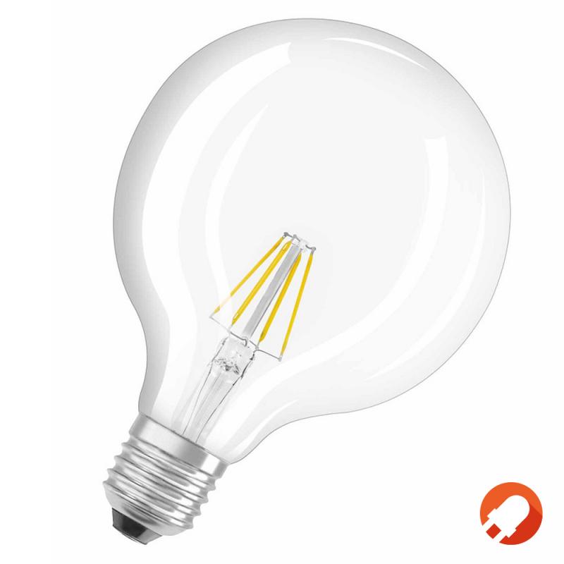 Osram LED Retrofit GLOBE 125 E27 Filament Lampe 4W 2700K wie 40W warmweiß