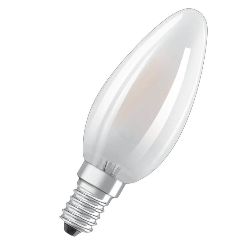 5er-PACK OSRAM LED Leuchtmittel E14 MATT 4W=40W warmweisses Licht