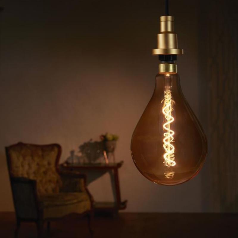 Osram E27 VINTAGE LED Glühbirne BIG GRAPE Gold-Filament extra warmweiß