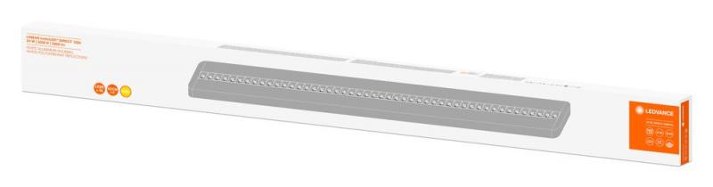 120cm LEDVANCE LINEAR IndiviLED® DIRECT 34 W 3000 K warmweiße LED-Büro- und Flurbeleuchtung