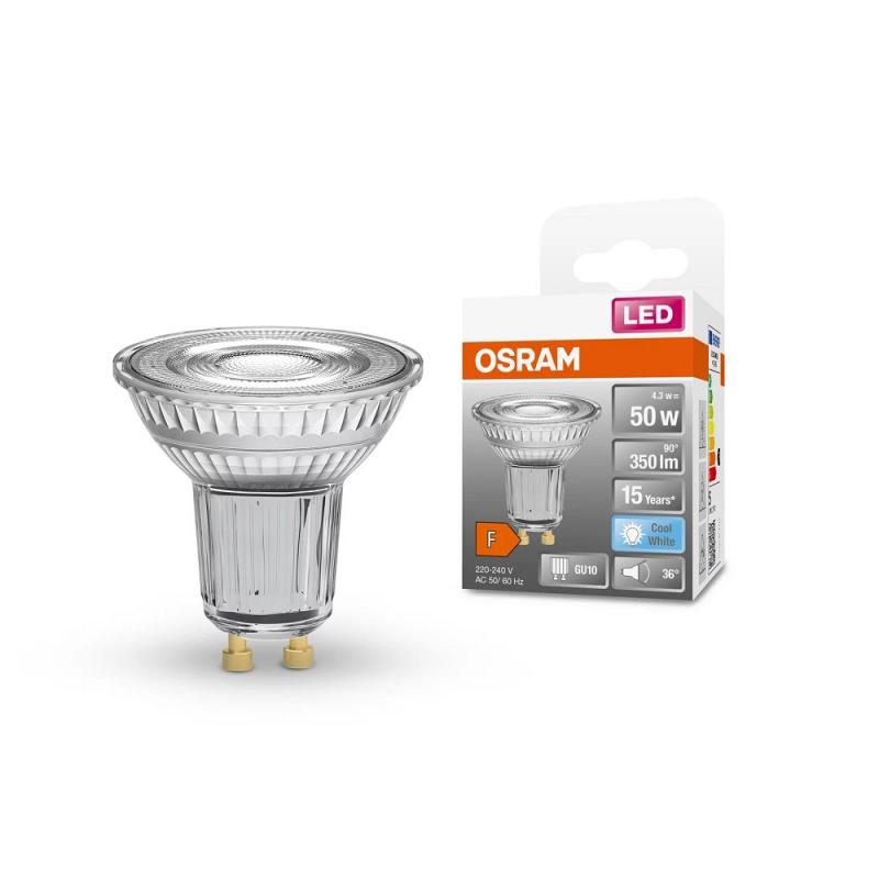 OSRAM GU10  LED STAR PAR16 Strahler 36° 4,3W wie 50W neutralweißes Licht