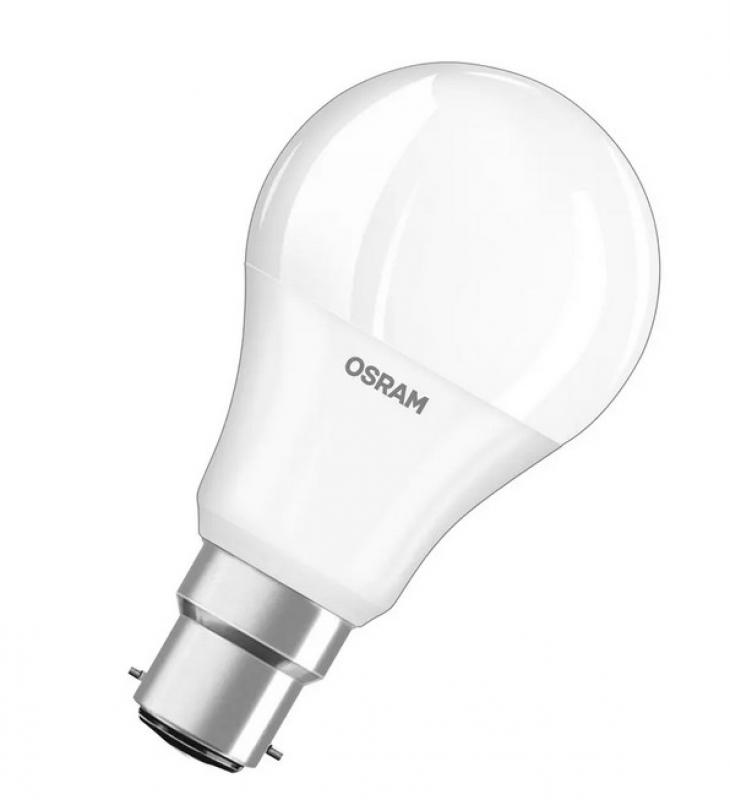 OSRAM B22d LED Lampe STAR weiß mattiert 8.5W wie 60W warmweißes Licht