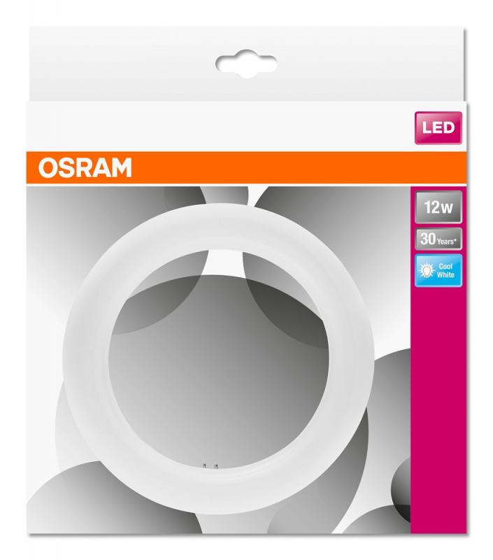 Aktion: Nur noch angezeigter Bestand verfügbar OSRAM SubstiTUBE T9 22 12W Ersatz für 22W 4000K G10q LED Ringform EM 1200lm neutralweiß