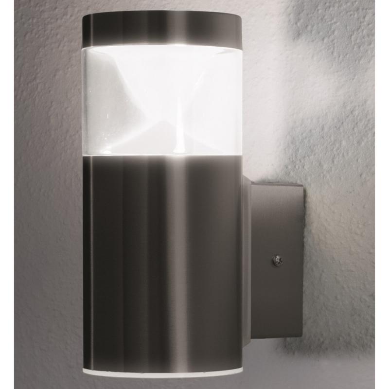 Nur noch angezeigter Bestand verfügbar: LED Wandleuchte Osram ENDURA STYLE Mini Cylinder Wall 4W Edelstahl