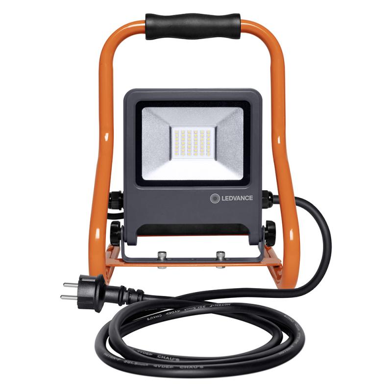 LEDVANCE Worklight R-Stand Socket 30W 4000K LED Baufluter Floodlight
