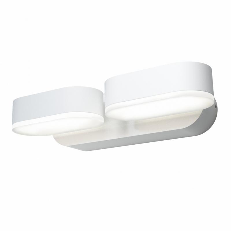Moderne weiße 2-strahlige LEDVANCE LED Wandleuchte Endura Style Mini Spot II IP44