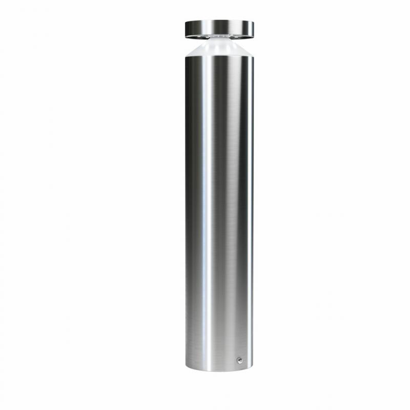 50cm hohe LEDVANCE LED Wegeleuchte Endura Style Cylinder aus Edelstahl mit Rundumlicht IP44