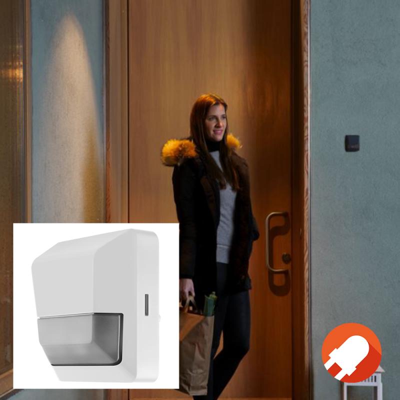 LEDVANCE Sensor Wall Outdoor Bewegungsmelder Aufbau IP55 weiß