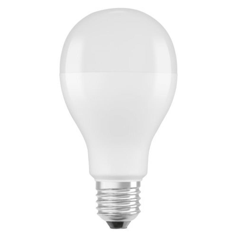 6 x Leistungsstarke matte OSRAM E27 STAR Classic LED Lampe 19W wie 150W 2700K warmweiß Birnenform