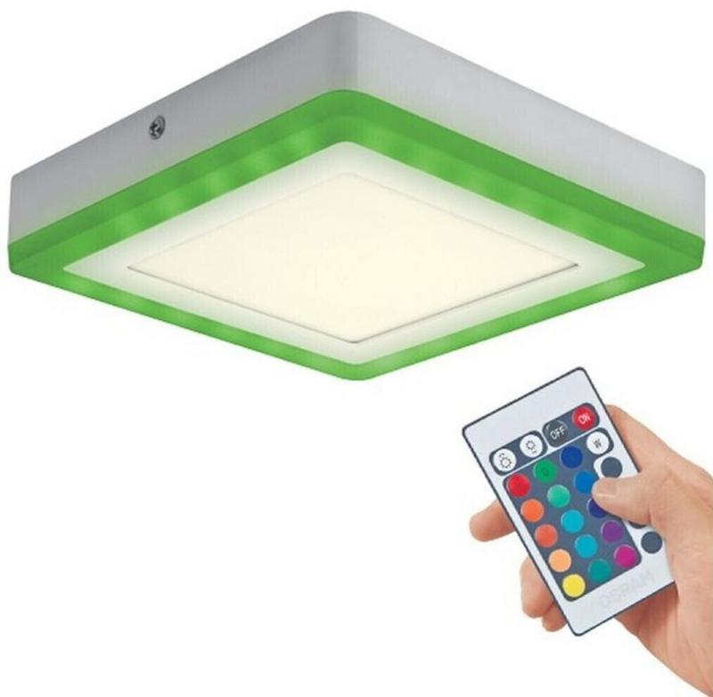 Quadratische dimmbare LED-Wandlampe 40x40cm mit Fernbedienung und Farbwechsel von LEDVANCE