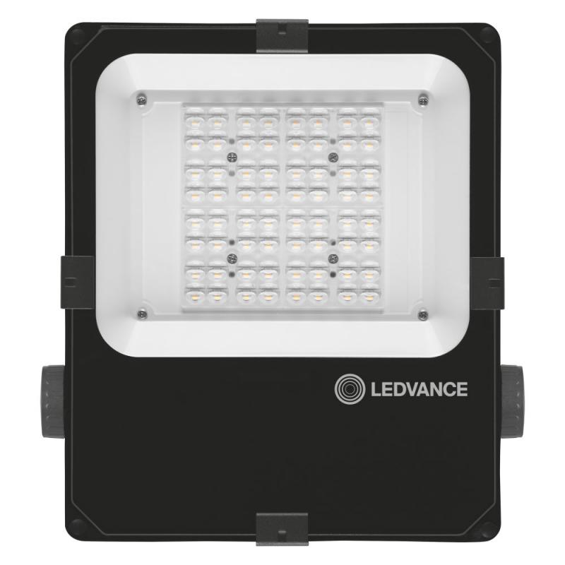 LEDVANCE Floodlight Performance ASYM 55x110 50W 3000K IP66 schwarz