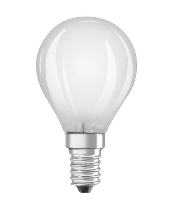 OSRAM E14 Tropfenförmiges LED Leuchtmittel SUPERSTAR RETROFIT Design matt dimmbar 4,8W wie 40W neutralweiß