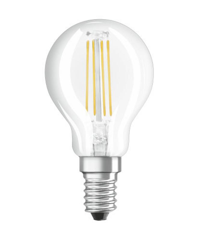 OSRAM E14 LED SUPERSTAR Filamentlampe klar dimmbar 4,8W wie 40W neutralweißes Licht