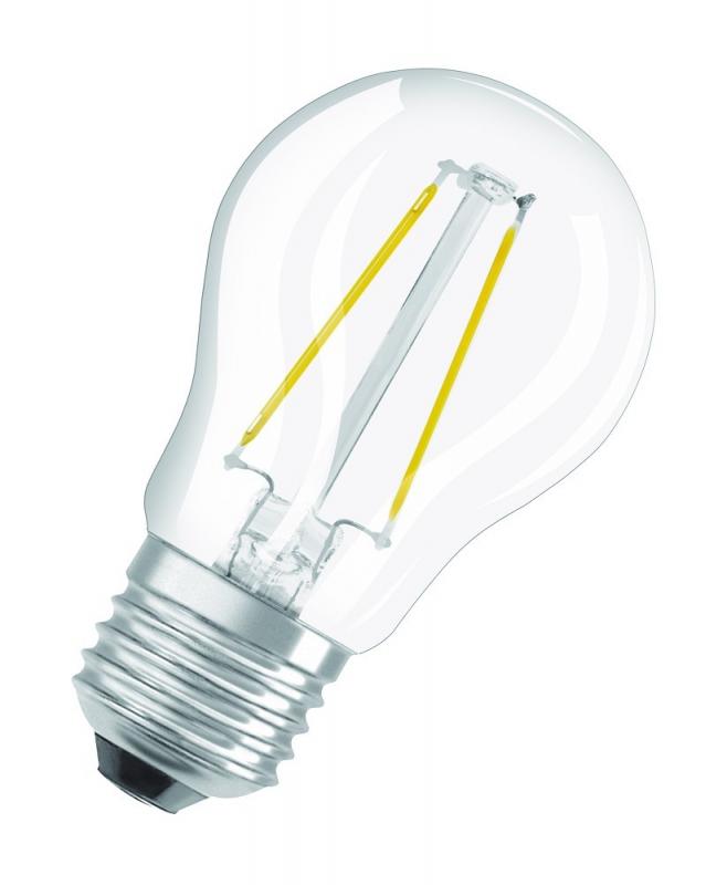 OSRAM ER27 LED Lampe STAR FILAMENT klar 4W wie 40W warmweißes Licht für Wohnräume