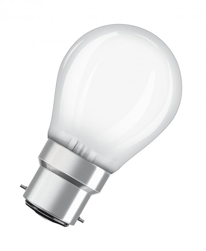 OSRAM B22d LED Lampe STAR RETRO matt 2,5W wie 25W warmweiß für Designerlampen