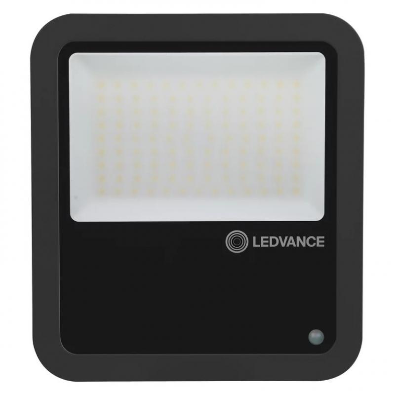 LEDVANCE LED Außen Fluter mit nicht sichtbarem Sensor 80W 10.000 Lumen 4000k neutralweißes Licht IP65