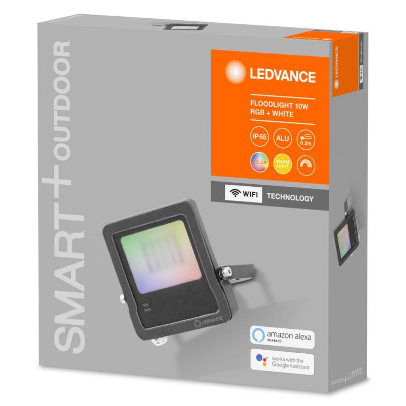 LEDVANCE SMART+ Outdoor Strahler WiFi RGBW 10 Watt 630 lm IP65