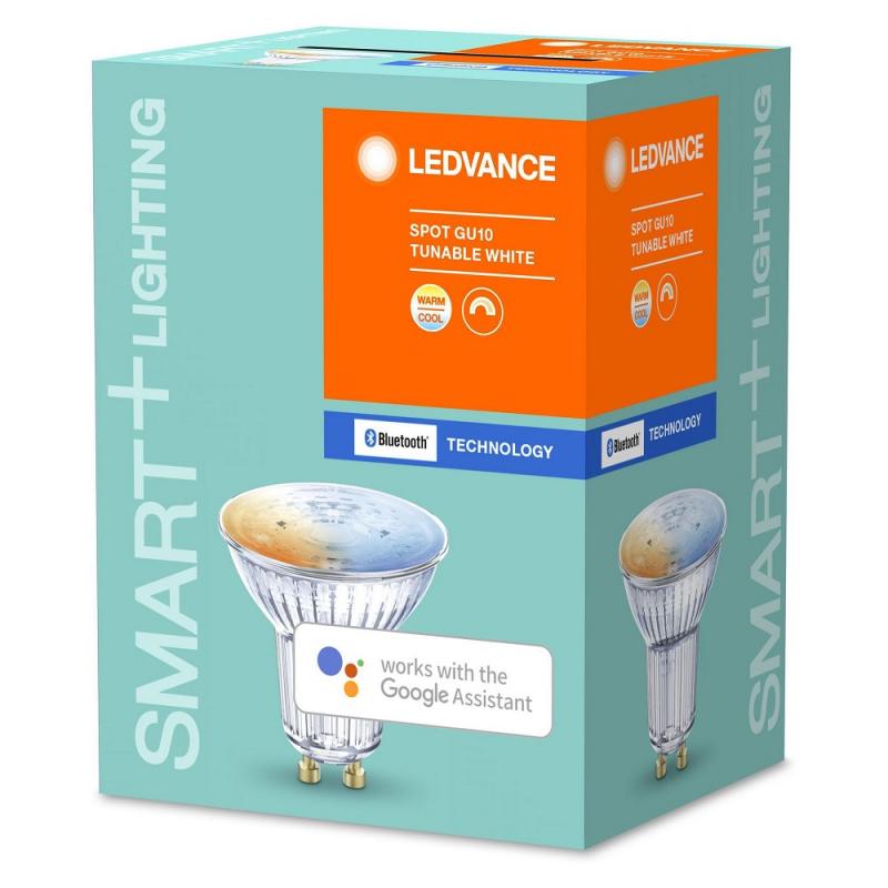  Aktion: Nur noch angezeigter Bestand verfügbar   LEDVANCE SMART+ LED GU10 PAR16 Bluetooth wie 40W Tunable White -