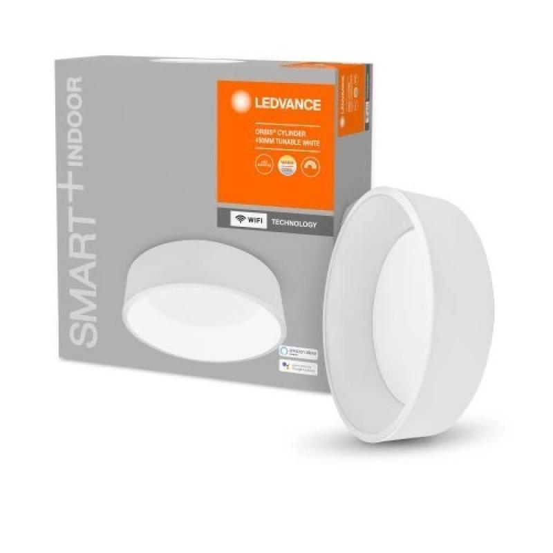 LEDVANCE SMART+ Orbis Cylinder 450 WiFi Leuchte weiss, App-& Sprachsteuerung