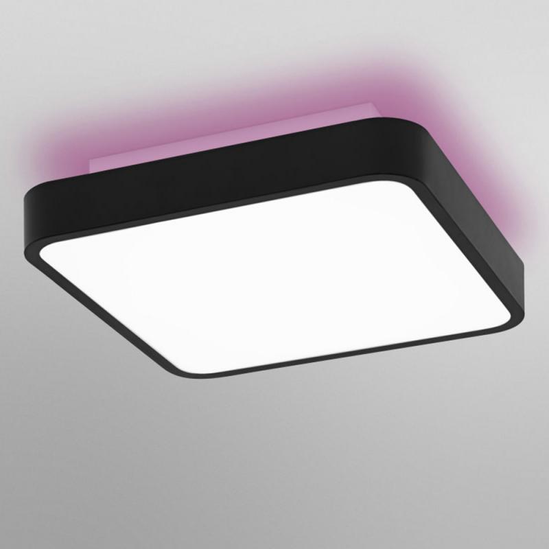 LEDVANCE SMART+ WIFI Orbis Backlite Square Deckenleuchte RGB