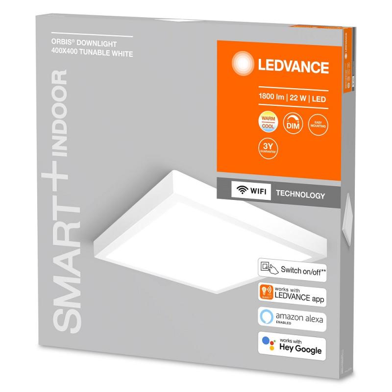 LEDVANCE SMART+ WIFI Eckige Surface Deckenlampe 40cm Tunable White