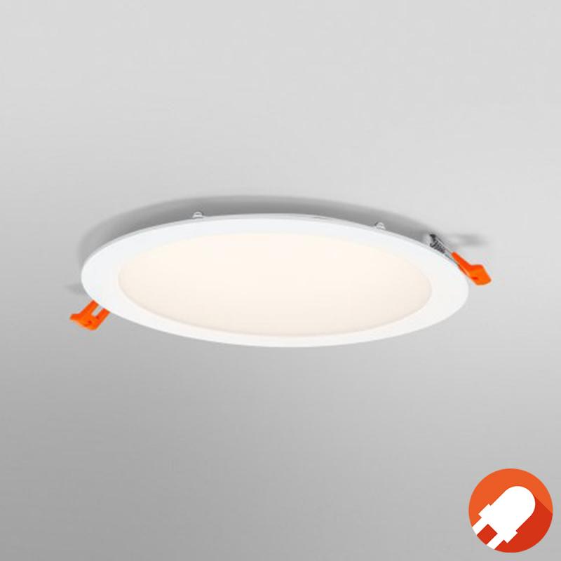 LED Einbauleuchte ultra slim LEDVANCE ø22,5cm weiß