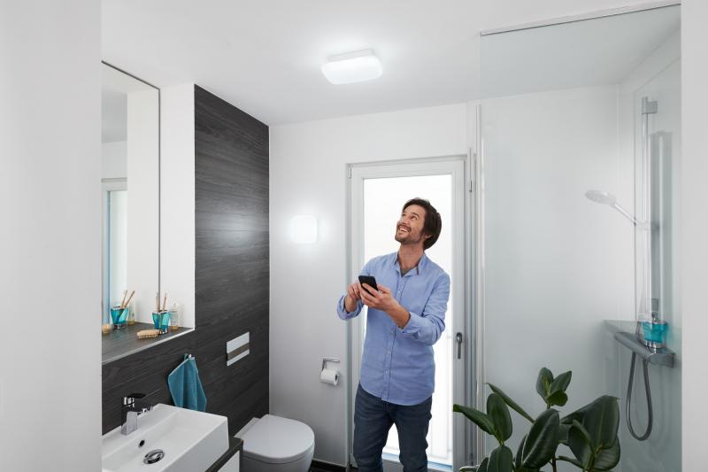 LEDVANCE SMART+ WIFI Orbis Aqua Bad Deckenlampe TW IP44 20cm