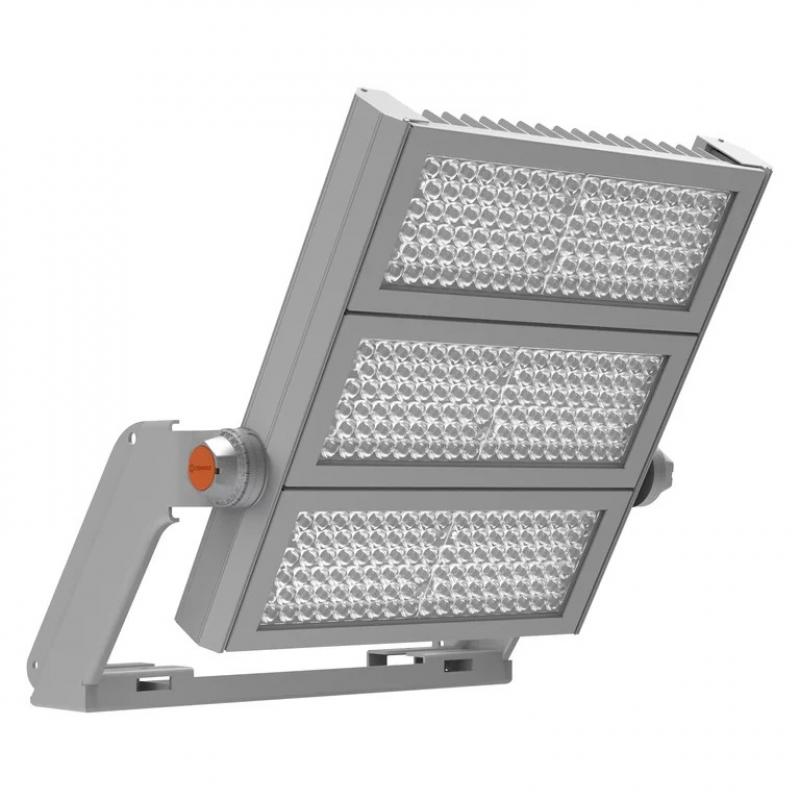 LEDVANCE Floodlight  LED-Scheinwerfer in Weißaluminium 120.000 lm 5700K FL MAX LUM P 900W 757 SYM 60 WAL