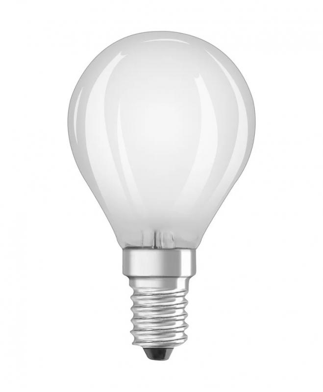 OSRAM E14 LED Lampe SUPERSTAR PLUS HD LIGHTING Tropfenform matt dimmbar 3,4W wie 40W warmweißes Licht & hohe Farbwiedergabe