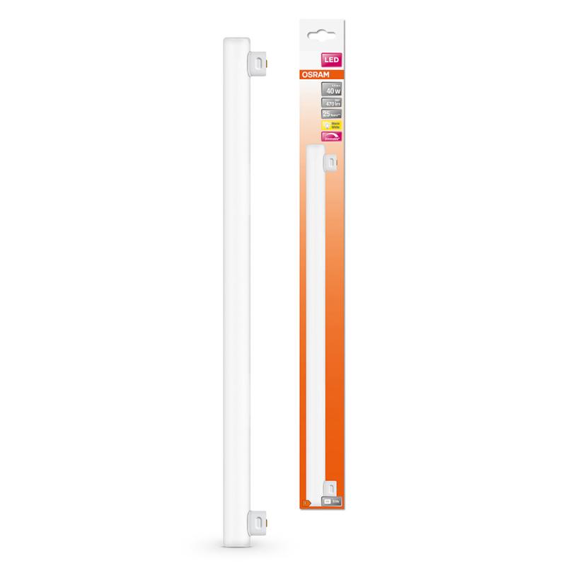 50cm Osram LEDinestra S14s Dimmbare LED-Lichtleiste Stabform 4,9W wie 40W warmweiße Spiegelbeleuchtung