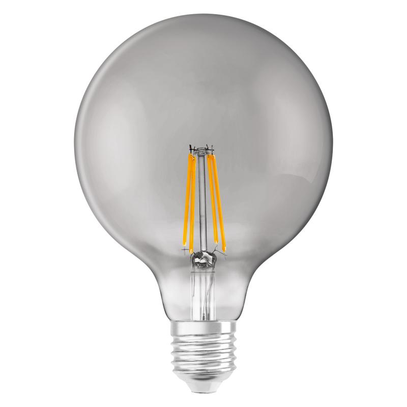 LEDVANCE Kugel Vintage WiFi E27 LED Filament Glühlampe extra warmweiß