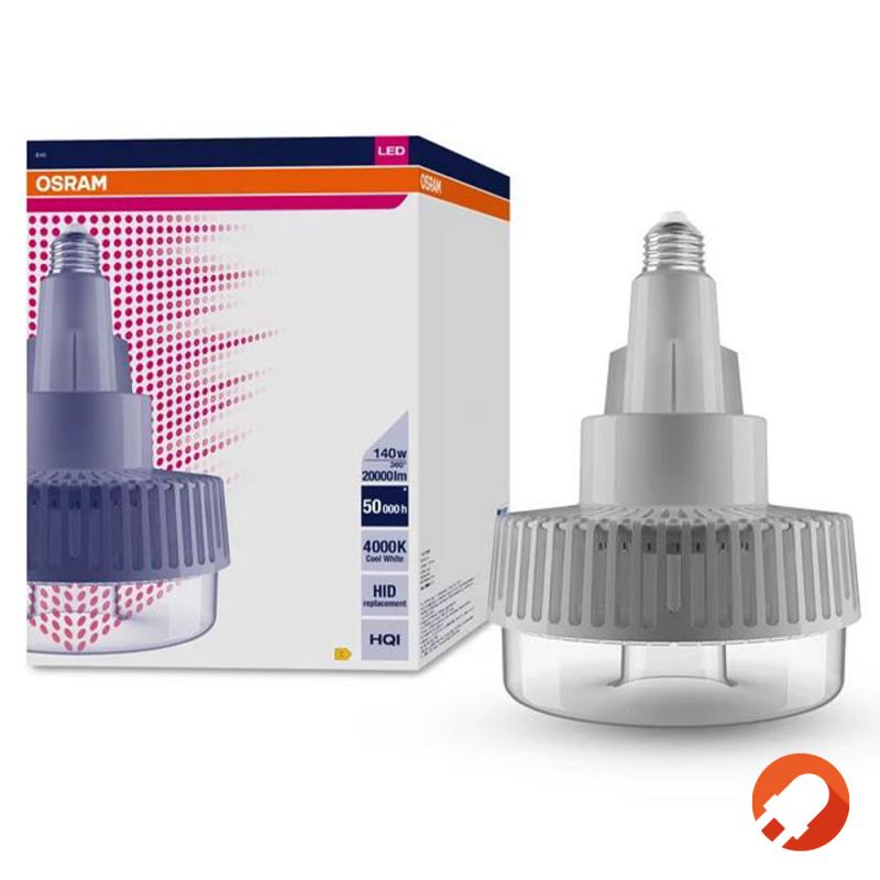 OSRAM LED Hallenlampe HQI Highbay E40 110V 20000 lm 140W 840 4000K neutralweißes Licht