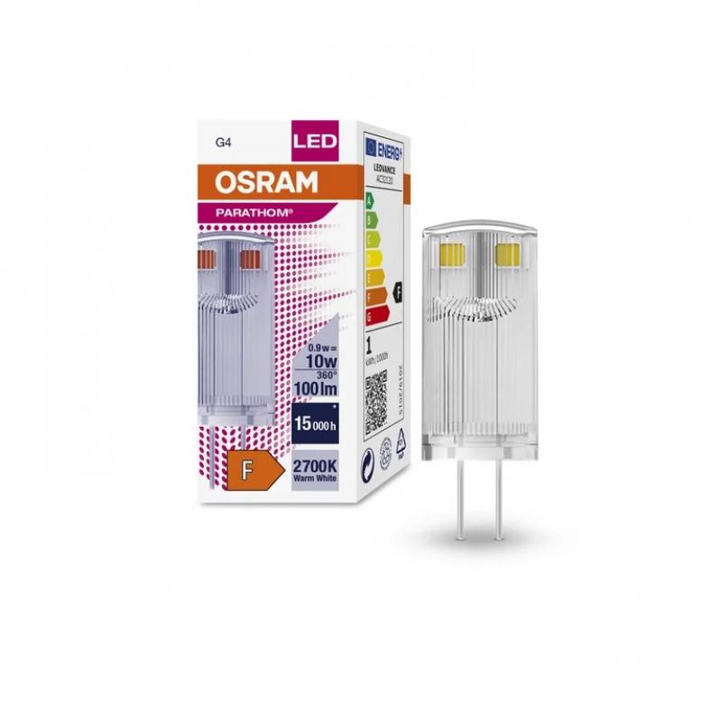 OSRAM LED PIN G4 Parathom Stiftsockel 0,9W wie 10W warmweiße Wohnraum Beleuchtung - Nur noch angezeigter Bestand verfügbar