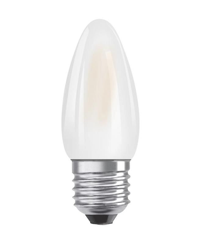 Osram E27 LED Kerzenlampe Star Classic matt 5,5W wie 60W 2700K warmweißes Licht