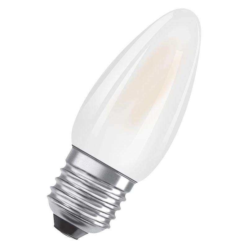 OSRAM E27 STAR RETROFIT LED Kerze matt 4W wie 40W neutralweißes Licht 4000K