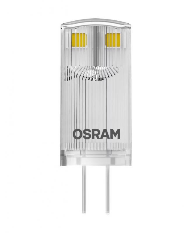 5er Pack Osram G4 LED PIN Stiftsockel Lampe 12V Niedervolt Warmweiss 2700K 0,9W wie 10W