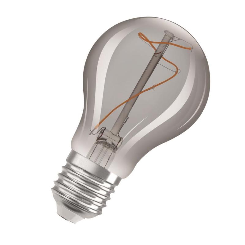 OSRAM LED VINTAGE E27 Glühlampe Edison SMOKE 3,4W wie 10W extra warmweißes gemütliches Licht