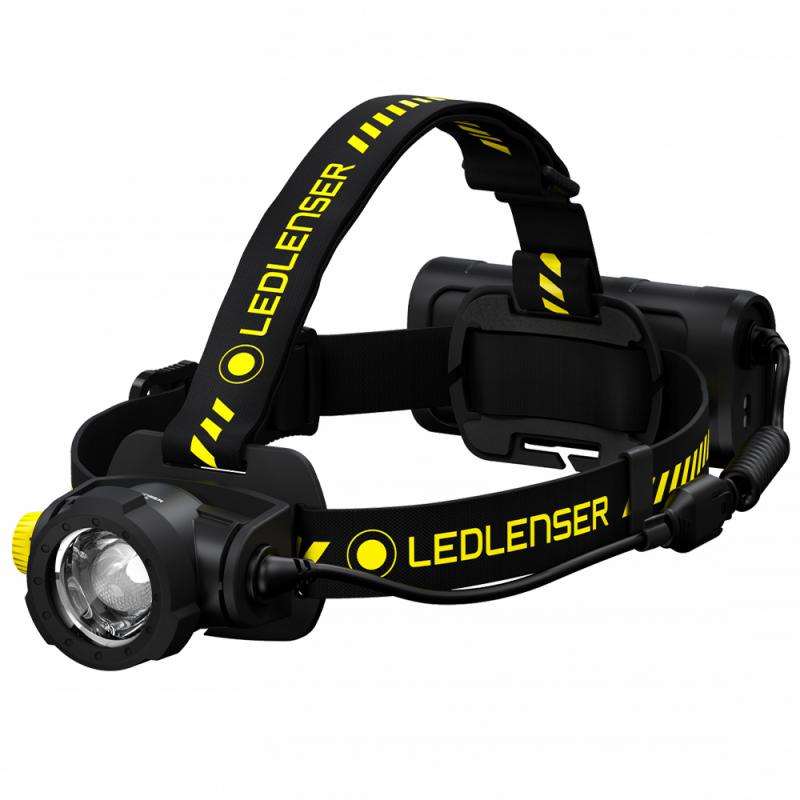 Ledlenser 502196 H15R LED Arbeitsstirnlampe Akku schwenkbarer Kopf